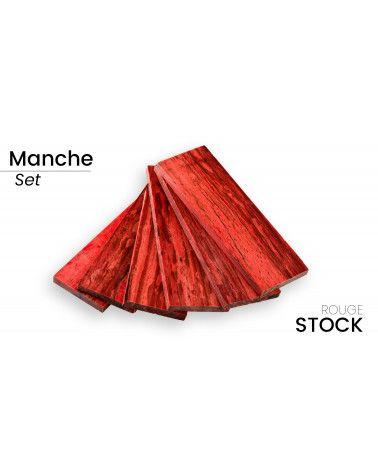 Manche de hêtre échauffé stabilisé - multi couleur - Raffir