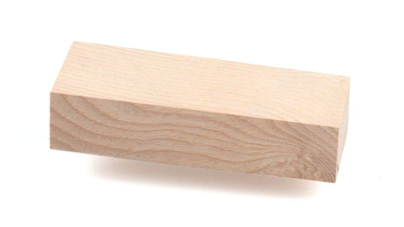 Bloque de nudo de fresno