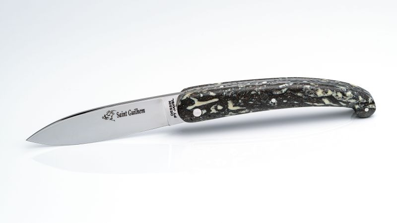 Aubrac cow dung handle - peaty look