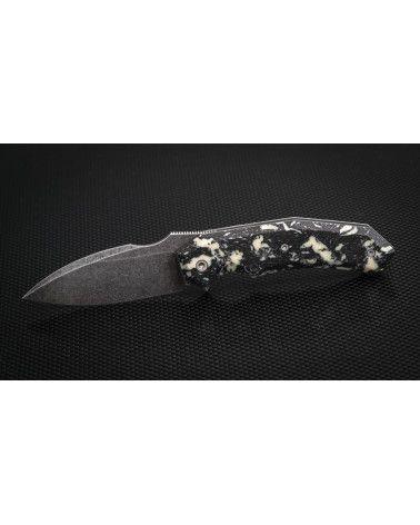 Griff aubrac-Kuhdung - getorftes Aussehen