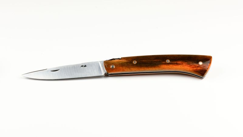 Double Color Dyed Camel Bone Handle: Green-Grey - A Durable, Comfortable, and Customizable Material