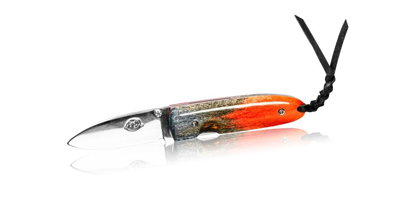 Double Color Dyed Camel Bone Handle: Green-Grey - A Durable, Comfortable, and Customizable Material