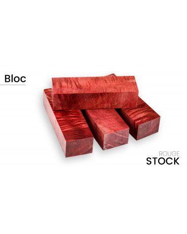 Blocco di acero ondulato stabilizzato - Multicolore - Facile da lavorare - Raffir