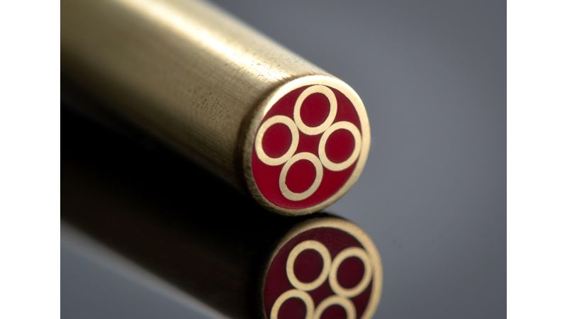 Brass Mosaic Rivet (Diameter 6 mm): Add a Unique Style Touch to Your Knife Creations - Made in France