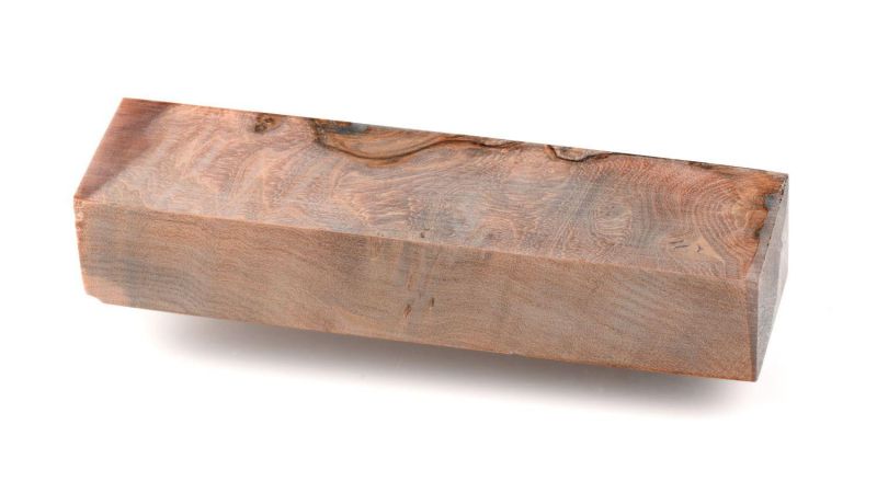 Bloc de Loupe de Frêne stabilisé