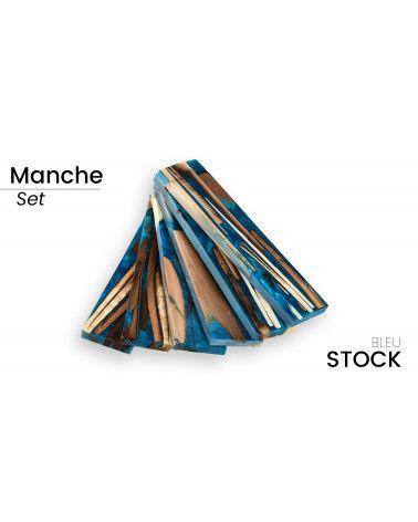 Manche de fragments de mammouths véritables stabilisé - fusion entre élégance et modernité