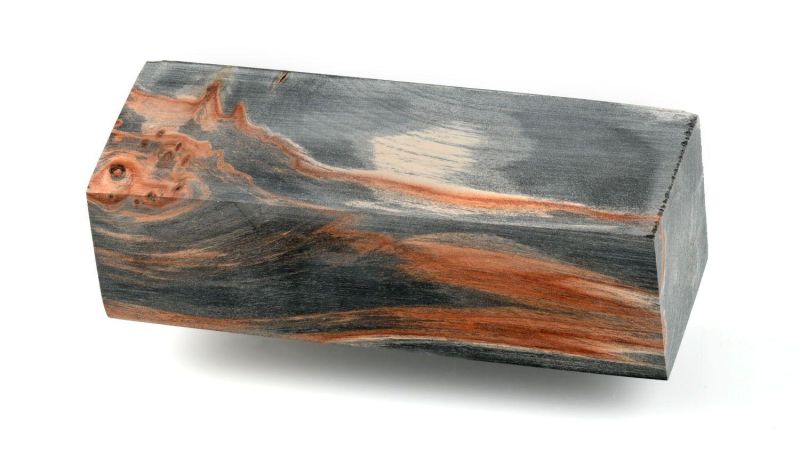 Blocco di nappa di noce stabilizzato