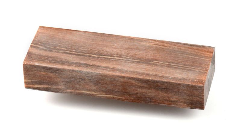 Stabilized heated beech block