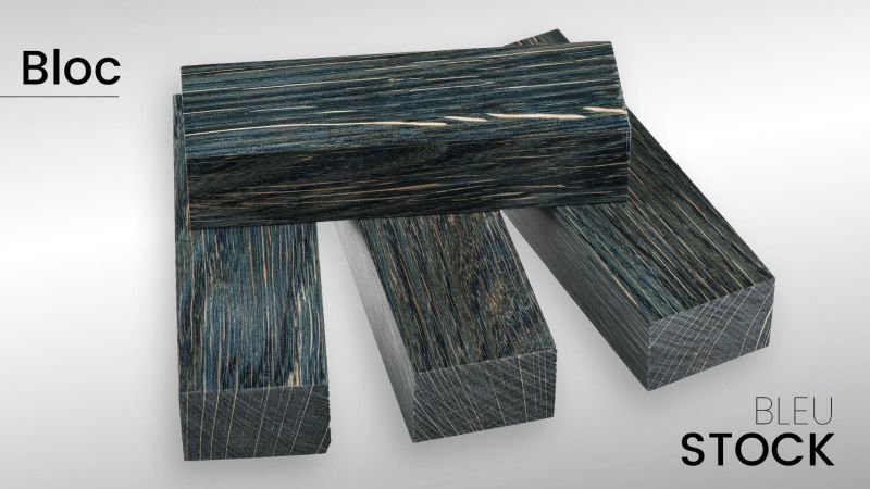 Stabilisiertes Eichenholz: ein hochwertiges Material für Ihre Messer- und Handwerksprojekte - Raffir