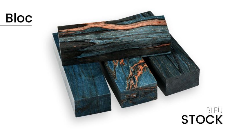 Blocco di faggio stabilizzato - multicolore - Raffir