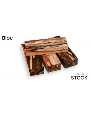 Bloc de hêtre stabilisé - multi couleur - Raffir