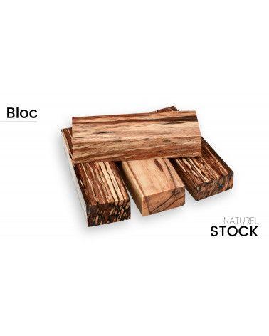 Stabilized multi-colored beech block - Raffir