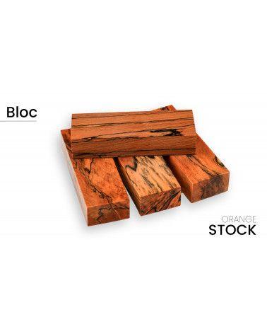 Stabilized multi-colored beech block - Raffir