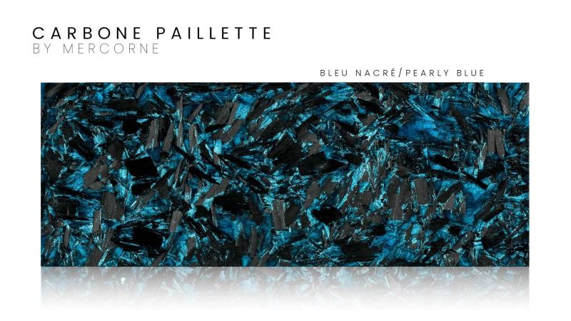 Piastra di Carbonio Glitter - Di Mercorne