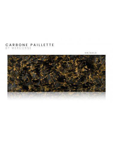 Plaque de carbone paillette - Par Mercorne