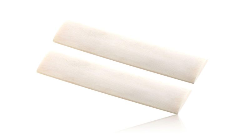 Os de chameau blanc  d'inde : arrondie