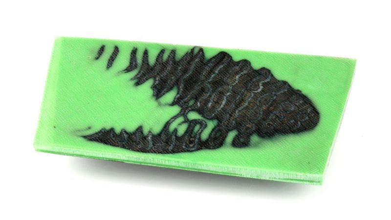 Stabilized Mammoth Molar Plate by Mercorne - Green