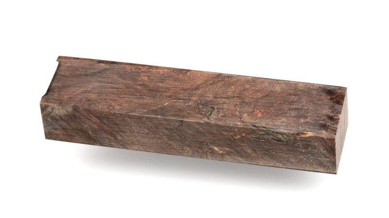 Stabilized Maple burl block by Raffir - Gold