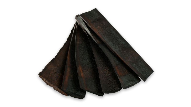 Stag horn handle - dark stained - coloring done in France