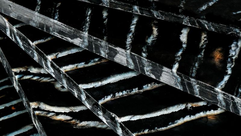 Stabilisierte Mammut-Molargriffe Raffir - Schwarz