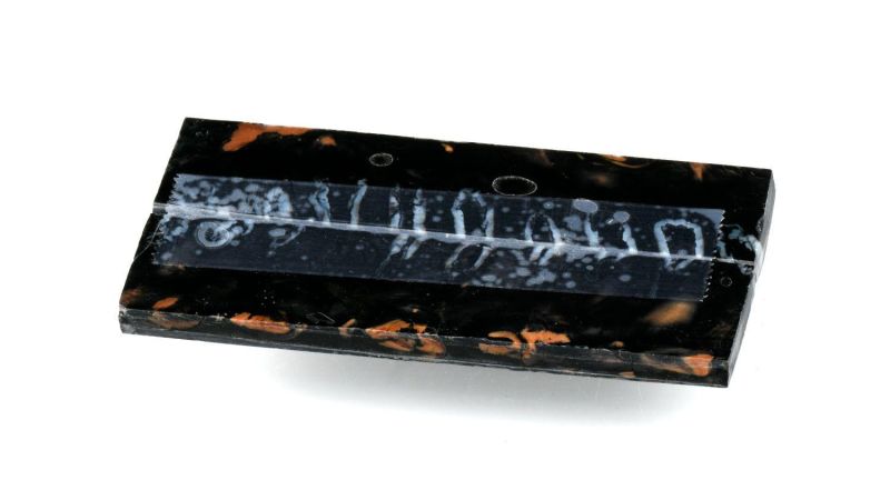 Manche de Molaire de Mammouth stabilisé by Raffir