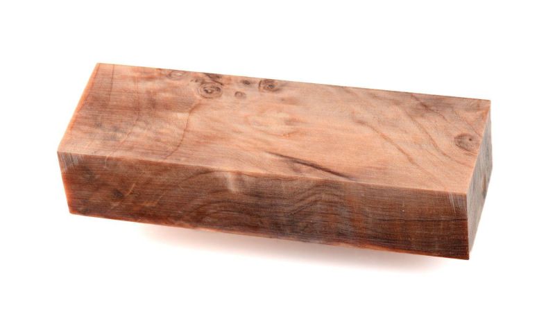 Bloc de Loupe de Peuplier Echauffé stabilisé Raffir