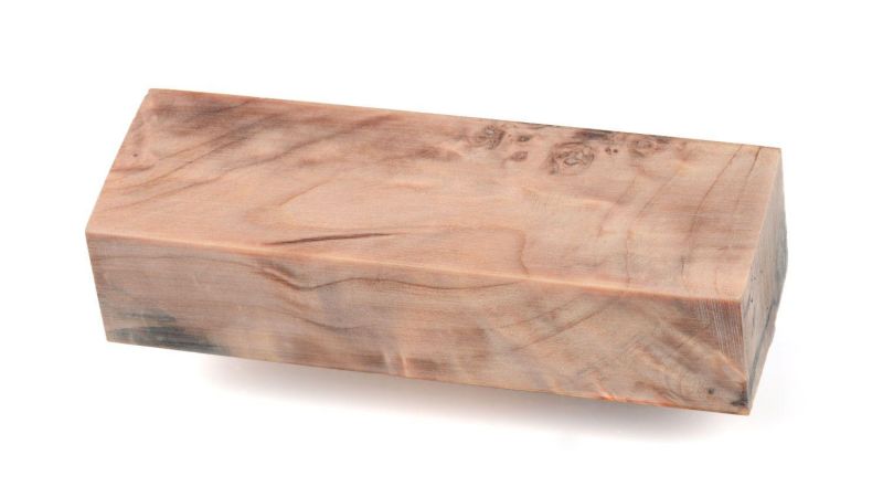 Bloc de Loupe de Peuplier Echauffé stabilisé Raffir