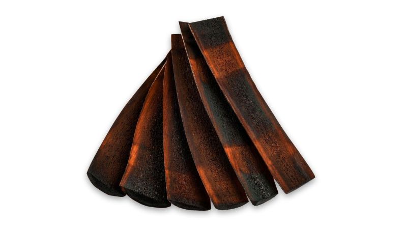 Stag horn handle - light stained - coloring done in France