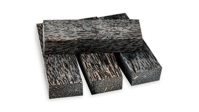 Bloque de madera de palma estabilizada - Hecho en Francia