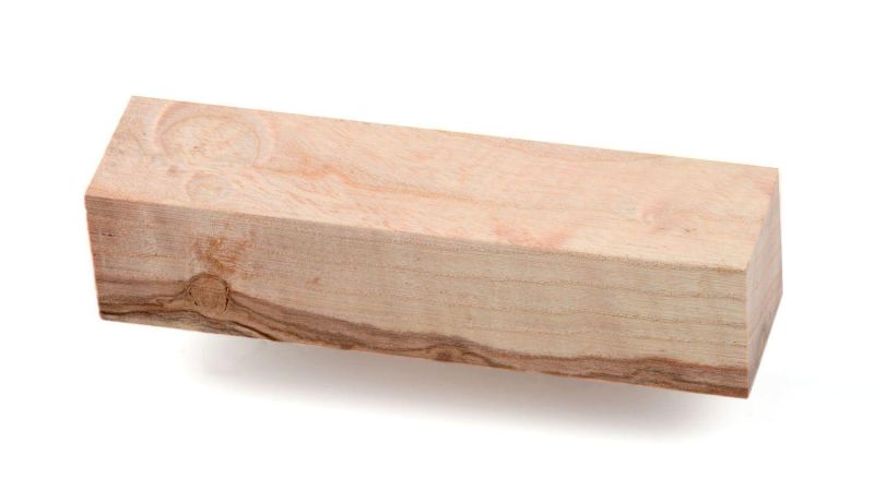 Bloque de nudo de fresno olivo