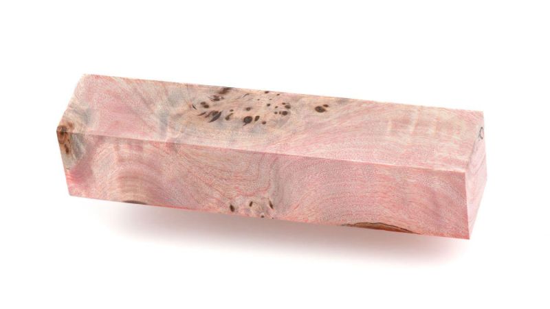 Bloc de Loupe de Peuplier Echauffé stabilisé Raffir