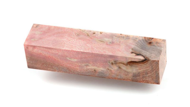Bloque de nudo de álamo echauffado y estabilizado Raffir