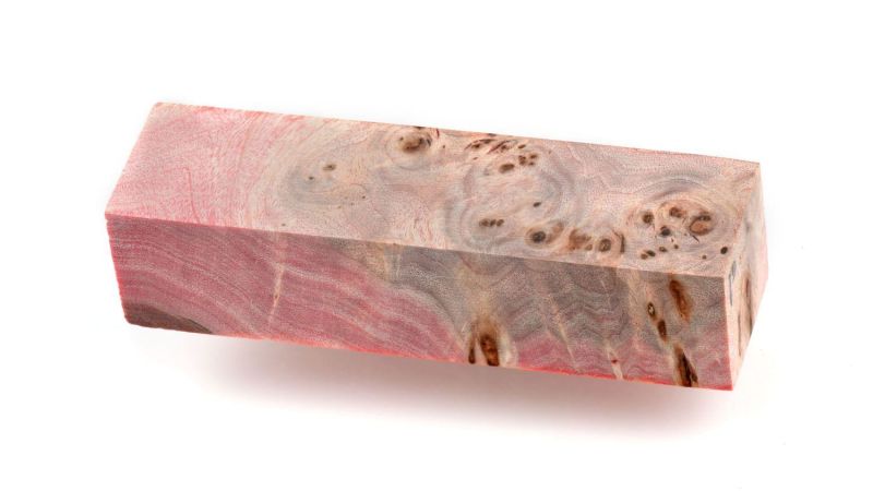Bloc de loupe de peuplier Raffir XXL - 1,5 kg - naturel