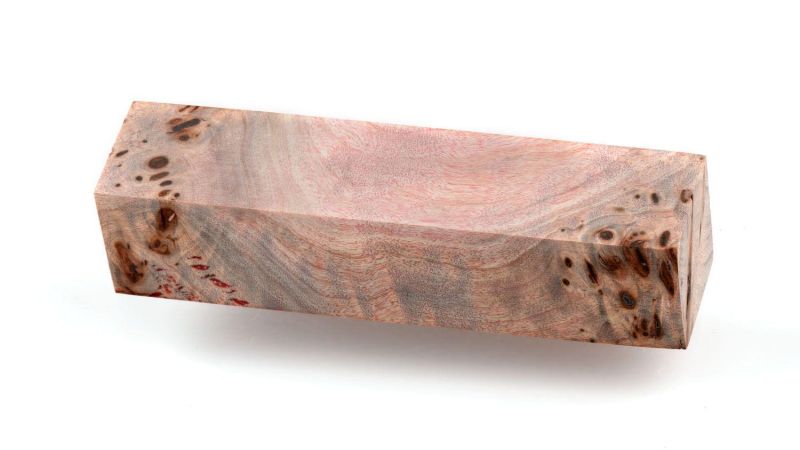 Stabilized Poplar burl block