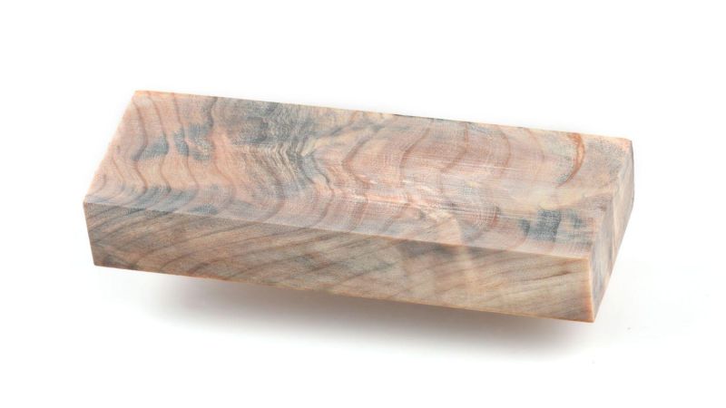 Bloc de Fourche de Peuplier stabilisé - naturel