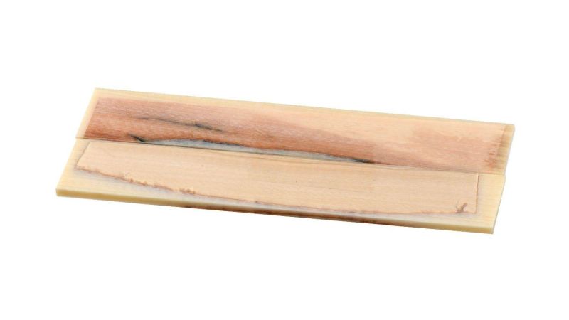 Mango de Pulpa de Marfil de Mamut Estabilizado - no pulido