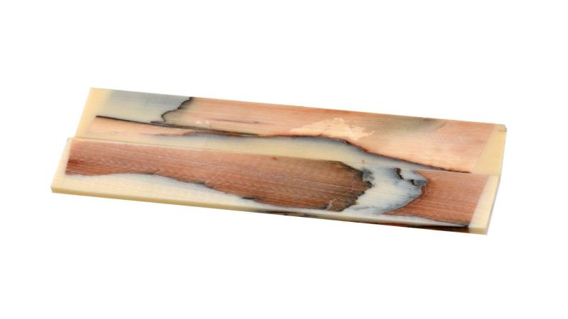 Manico di Polpa di Avorio di Mammut Stabilizzato - non lucidato