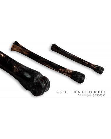 Tibia de Koudou Estabilizada - Multicolor - África del Sur