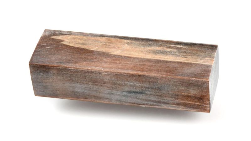 Blocco di pioppo fiammeggiante stabilizzato