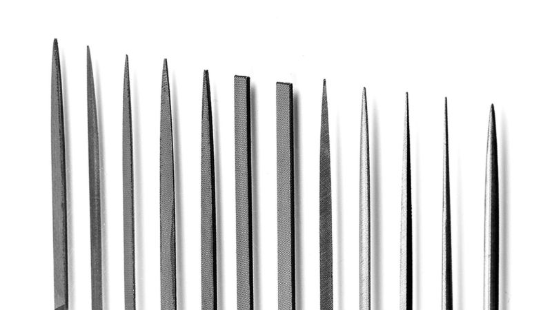 Set of 12 Superior Quality Files: Your Essential Tools for Shaping and Finishing