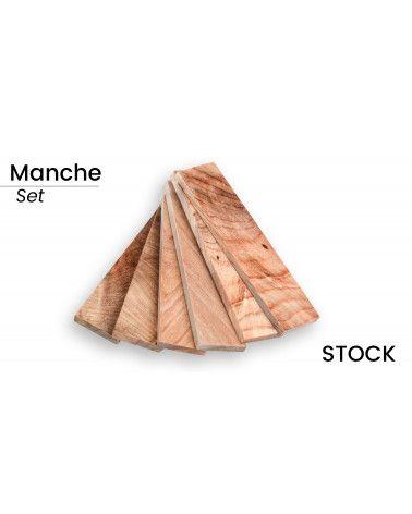 Handle of Flamed Poplar Stabilized: Exceptional Beauty and Durability (multi-color)