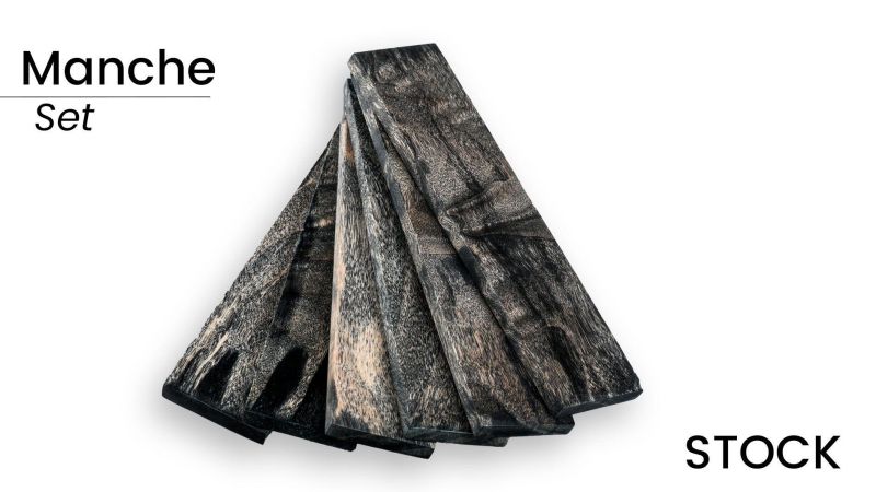 Handle of Flamed Poplar Stabilized: Exceptional Beauty and Durability (multi-color)