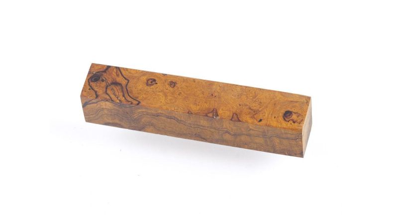 Bloc de Loupe de Bois de Fer