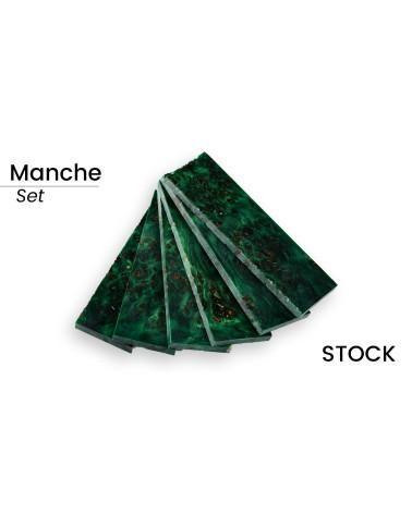 Manche Loupe de peuplier stabilisé - Mercorne - Multiples couleurs 2