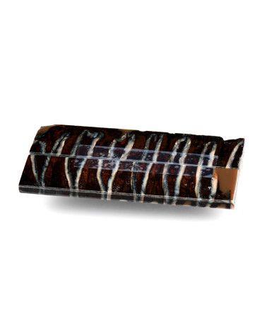 Manche de Molaire de Mammouth stabilisée - Raffir - marron