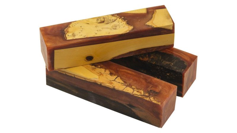 M.B.R Buis (multi couleur / manches et blocs) / Hybride wood fabrication française