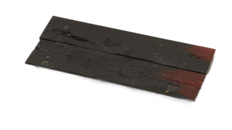 Mango de Hueso de Camello Estabilizado Fauno/Negro