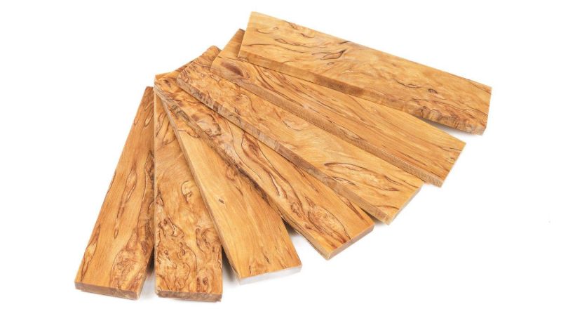 Manche de bouleau stabilisé - multi couleurs / Raffir