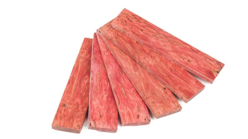 Manche de bouleau stabilisé - multi couleurs / Raffir