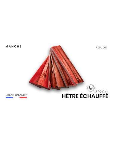Manche de hêtre échauffé stabilisé - Made in France - multi couleurs